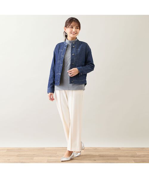 LOBJIE / ロブジェ ダウンジャケット・ベスト | デニム ダウンジャケット | 詳細4