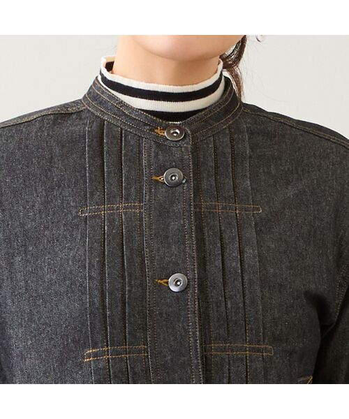 LOBJIE / ロブジェ ダウンジャケット・ベスト | デニム ダウンジャケット | 詳細9