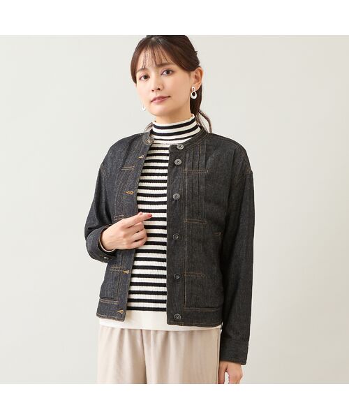 LOBJIE / ロブジェ ダウンジャケット・ベスト | デニム ダウンジャケット | 詳細11