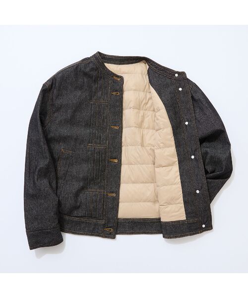 LOBJIE / ロブジェ ダウンジャケット・ベスト | デニム ダウンジャケット | 詳細15
