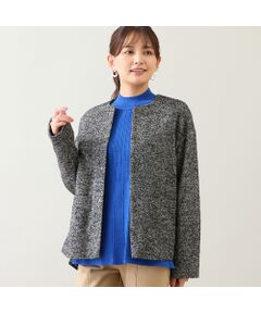 LOBJIE / ロブジェ ダウンジャケット・ベスト | 【一部店舗・WEB限定】ツイードダウンジャケット