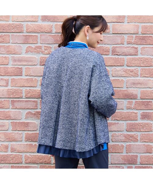 LOBJIE / ロブジェ ダウンジャケット・ベスト | 【一部店舗・WEB限定】ツイードダウンジャケット | 詳細6