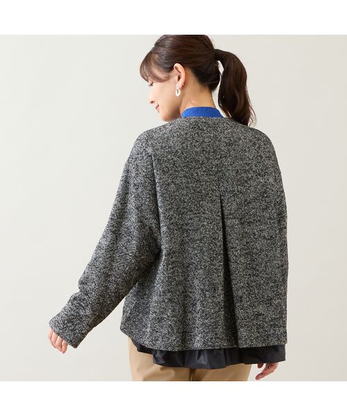 LOBJIE / ロブジェ ダウンジャケット・ベスト | 【一部店舗・WEB限定】ツイードダウンジャケット | 詳細12