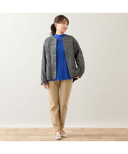 LOBJIE / ロブジェ ダウンジャケット・ベスト | 【一部店舗・WEB限定】ツイードダウンジャケット | 詳細16