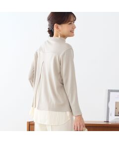 LOBJIE / ロブジェ カットソー | 【日本製】バックスリットプルオーバー