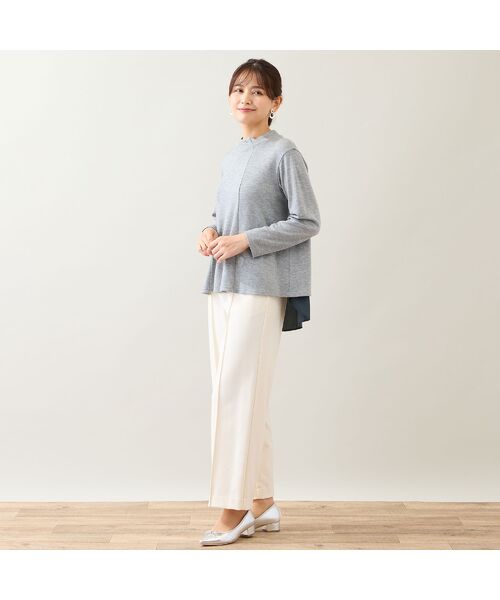 LOBJIE / ロブジェ カットソー | 【日本製】バックスリットプルオーバー | 詳細9