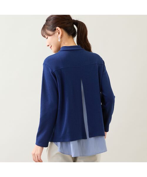 LOBJIE / ロブジェ カットソー | 【日本製】バックスリットプルオーバー | 詳細12