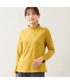 LOBJIE / ロブジェ カットソー | 【洗える・日本製】フリル襟カットソー