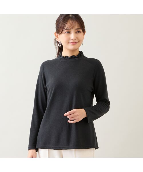 LOBJIE / ロブジェ カットソー | 【洗える・日本製】フリル襟カットソー | 詳細2