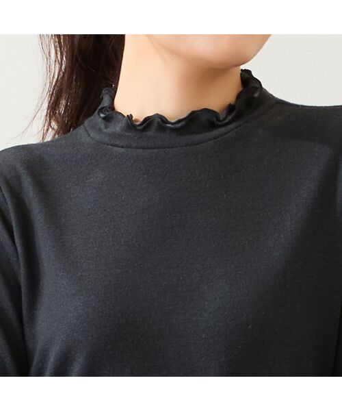 LOBJIE / ロブジェ カットソー | 【洗える・日本製】フリル襟カットソー | 詳細3