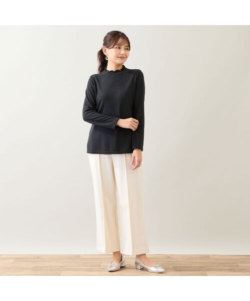 LOBJIE / ロブジェ カットソー | 【洗える・日本製】フリル襟カットソー | 詳細4