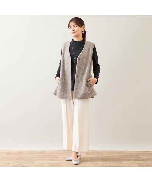 LOBJIE / ロブジェ カットソー | 【洗える・日本製】フリル襟カットソー | 詳細7