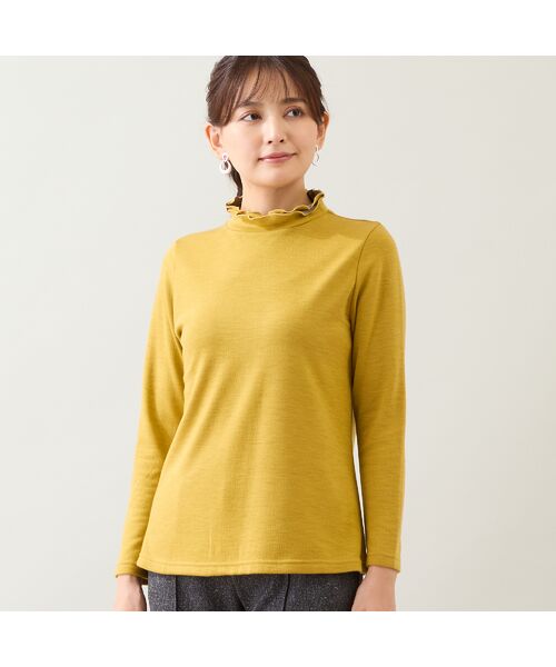 LOBJIE / ロブジェ カットソー | 【洗える・日本製】フリル襟カットソー | 詳細8