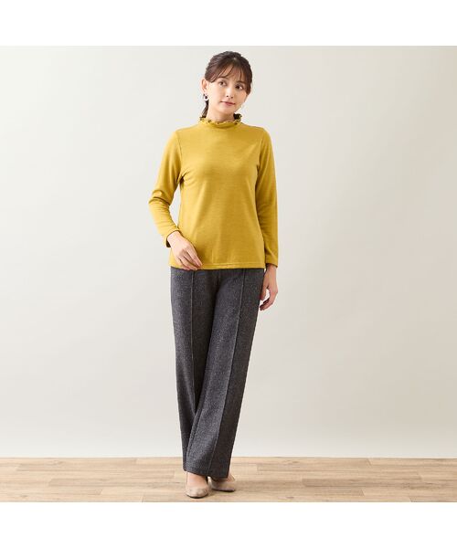 LOBJIE / ロブジェ カットソー | 【洗える・日本製】フリル襟カットソー | 詳細11