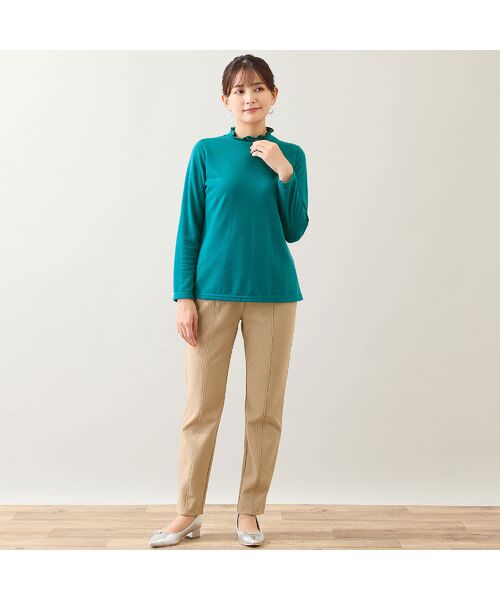 LOBJIE / ロブジェ カットソー | 【洗える・日本製】フリル襟カットソー | 詳細15