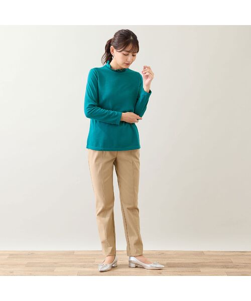 LOBJIE / ロブジェ カットソー | 【洗える・日本製】フリル襟カットソー | 詳細16