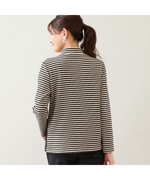 LOBJIE / ロブジェ カーディガン・ボレロ | 【洗える・日本製】LOBJIE刺繍 ボーダーカットソー | 詳細2