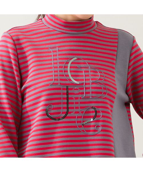 LOBJIE / ロブジェ カーディガン・ボレロ | 【洗える・日本製】LOBJIE刺繍 ボーダーカットソー | 詳細11