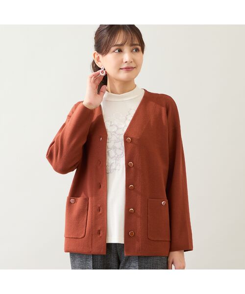 LOBJIE / ロブジェ カットソー | 【洗える・日本製】花刺繍カットソー | 詳細6