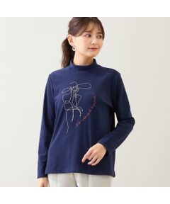 LOBJIE / ロブジェ カットソー | 【洗える】ボールチェーン刺繍カットソー