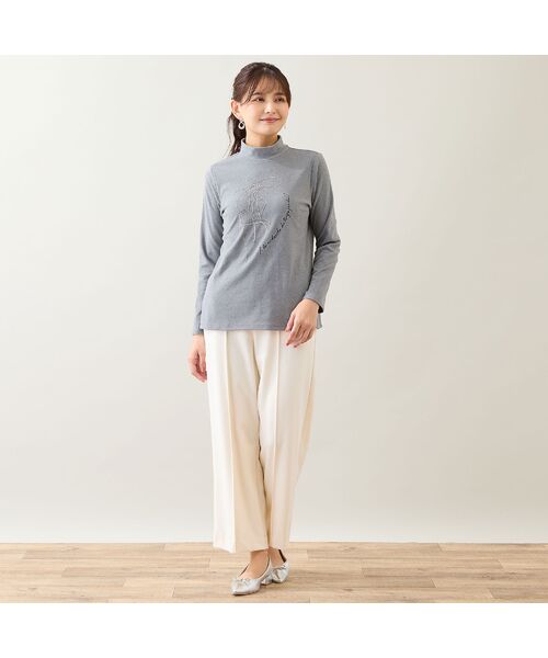 LOBJIE / ロブジェ カットソー | 【洗える】ボールチェーン刺繍カットソー | 詳細5