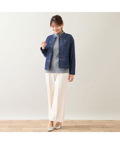 LOBJIE / ロブジェ カットソー | 【洗える】ボールチェーン刺繍カットソー | 詳細8