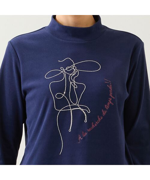 LOBJIE / ロブジェ カットソー | 【洗える】ボールチェーン刺繍カットソー | 詳細10