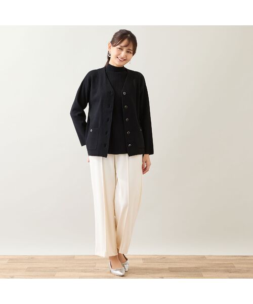 LOBJIE / ロブジェ カーディガン・ボレロ | 【アンサンブル可】Vネックニットカーディガン | 詳細9