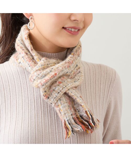 LOBJIE / ロブジェ マフラー・ショール・スヌード・ストール | 【フランス製・洗える】カラーミックスマフラー | 詳細1