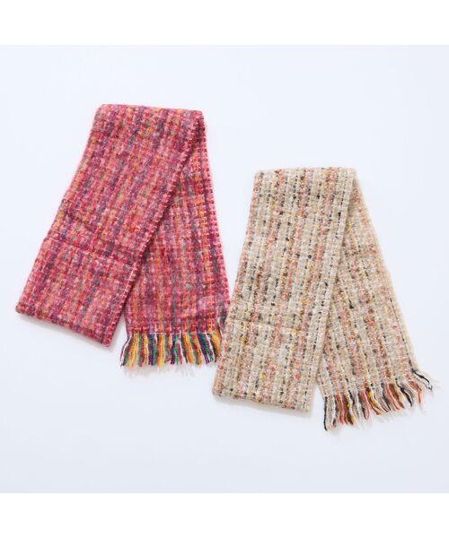 LOBJIE / ロブジェ マフラー・ショール・スヌード・ストール | 【フランス製・洗える】カラーミックスマフラー | 詳細6