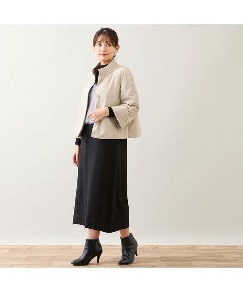 LOBJIE / ロブジェ ミニ丈・ひざ丈ワンピース | 【アンサンブルアイテム】ベストつきニットワンピース | 詳細12