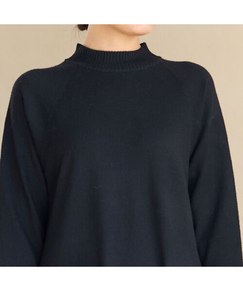 LOBJIE / ロブジェ ミニ丈・ひざ丈ワンピース | 【アンサンブルアイテム】ベストつきニットワンピース | 詳細6