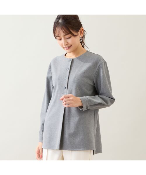 LOBJIE / ロブジェ シャツ・ブラウス | 【洗える】両面起毛ブラウス | 詳細10