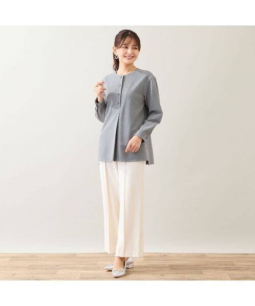 LOBJIE / ロブジェ シャツ・ブラウス | 【洗える】両面起毛ブラウス | 詳細14