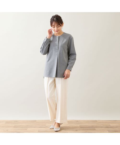 LOBJIE / ロブジェ シャツ・ブラウス | 【洗える】両面起毛ブラウス | 詳細15