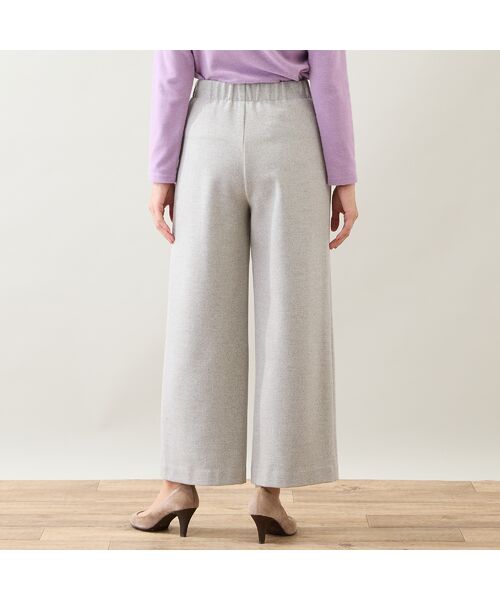 LOBJIE / ロブジェ その他パンツ | 【洗える・S～LLサイズ】両面起毛ツィーディーワイドパンツ | 詳細2