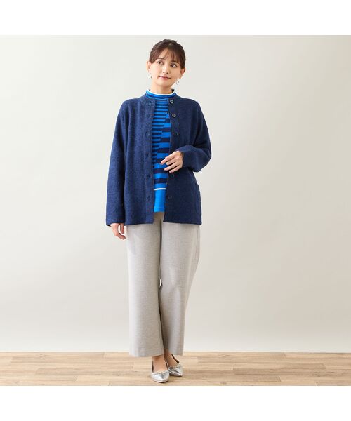 LOBJIE / ロブジェ その他パンツ | 【洗える・S～LLサイズ】両面起毛ツィーディーワイドパンツ | 詳細7