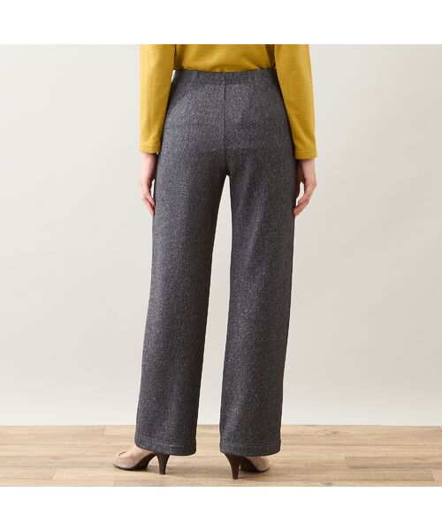 LOBJIE / ロブジェ その他パンツ | 【洗える】ツイーディープリント裏起毛パンツ | 詳細2