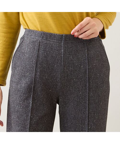 LOBJIE / ロブジェ その他パンツ | 【洗える】ツイーディープリント裏起毛パンツ | 詳細3