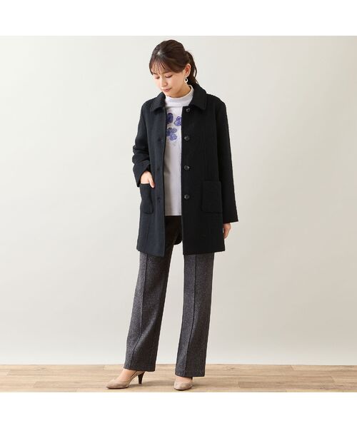 LOBJIE / ロブジェ その他パンツ | 【洗える】ツイーディープリント裏起毛パンツ | 詳細6