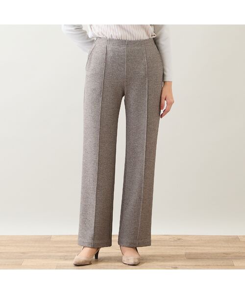 LOBJIE / ロブジェ その他パンツ | 【洗える】ツイーディープリント裏起毛パンツ | 詳細7