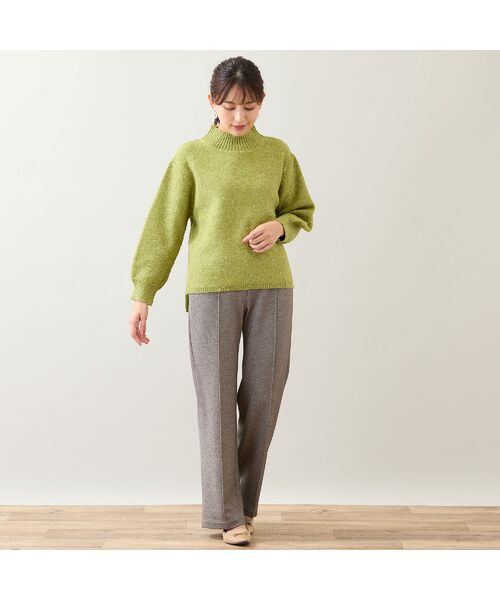 LOBJIE / ロブジェ その他パンツ | 【洗える】ツイーディープリント裏起毛パンツ | 詳細9