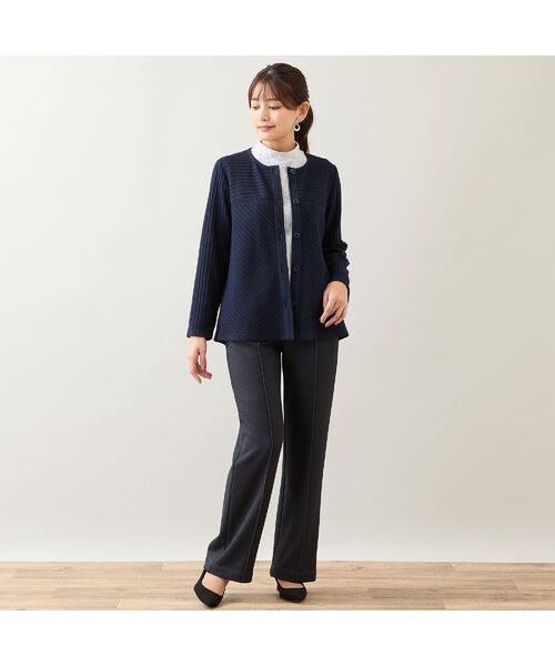 LOBJIE / ロブジェ その他パンツ | 【洗える】ツイーディープリント裏起毛パンツ | 詳細13