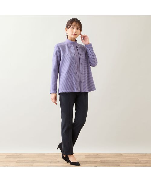 LOBJIE / ロブジェ その他パンツ | 【保温素材・洗える・日本製】裏起毛デニムライクパンツ | 詳細11