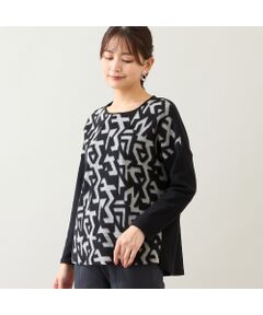 LOBJIE / ロブジェ カットソー | 【洗える・日本製】パイルジャカードプルオーバー