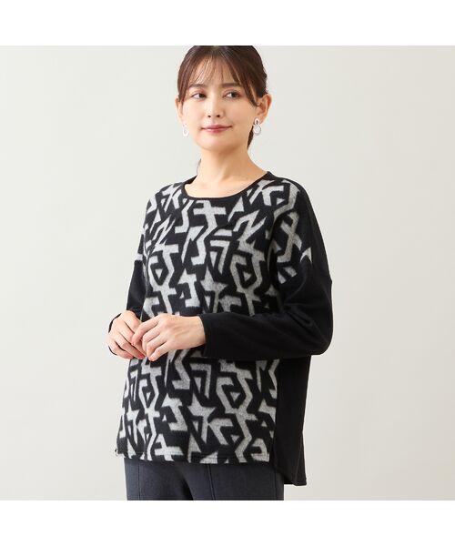 LOBJIE / ロブジェ カットソー | 【洗える・日本製】パイルジャカードプルオーバー | 詳細9