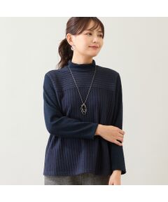 LOBJIE / ロブジェ カットソー | 【洗える・日本製・アンサンブル可】起毛リブカットソー