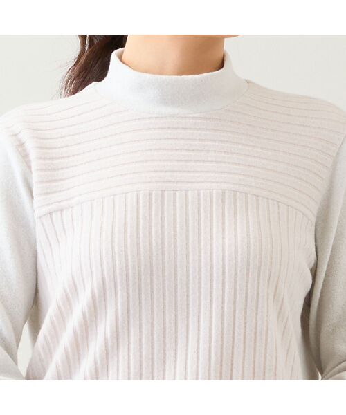 LOBJIE / ロブジェ カットソー | 【洗える・日本製・アンサンブル可】起毛リブカットソー | 詳細2