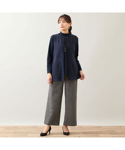 LOBJIE / ロブジェ カットソー | 【洗える・日本製・アンサンブル可】起毛リブカットソー | 詳細10