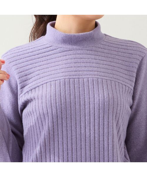 LOBJIE / ロブジェ カットソー | 【洗える・日本製・アンサンブル可】起毛リブカットソー | 詳細12